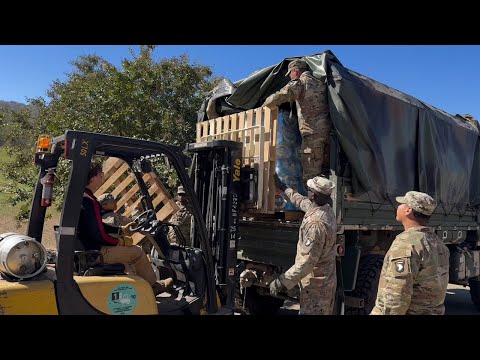 FOOTAGE: Retired Special Forces LEAD Hurricane Relief Efforts in NC 1 FOOTAGE: Retired Special Forces LEAD Hurricane Relief Efforts in NC