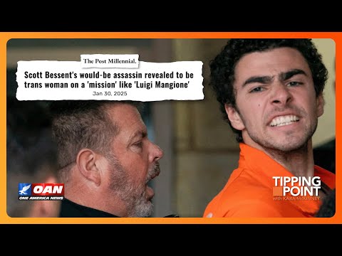 Trans Luigi Mangione Wannabe Caught Outside U.S. Capitol | TIPPING POINT 🟧