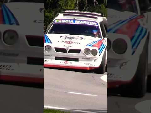 Watch the Savage Lancia Delta S4 Attack the Hill!