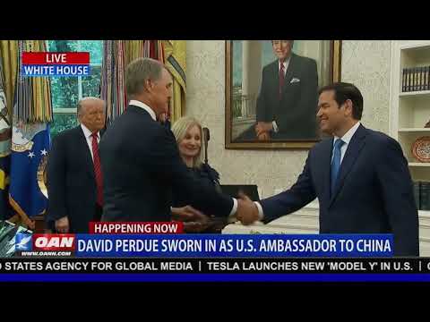 President Trump Participates in David Perdue Swearing in Ceremony – 5/7/25
