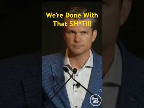 Pete Hegseth — SAVAGE MOMENT