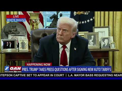 President Trump Delivers Remarks on Auto Tariffs – 3/26/25