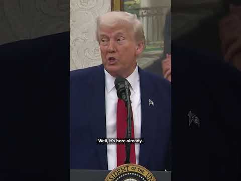 Trump states Qatari plane given to US is in American soil; Boeing working on military refitting