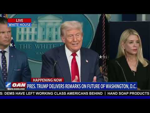 LIVE: President Trump Delivers Remarks on Future of Washington D.C.