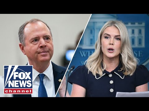 'BOMBSHELL': Leavitt addresses Adam Schiff whistleblower revelations