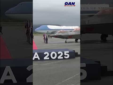 LIVE: President Trump landing in Alaska Ahead of Summit with Putin