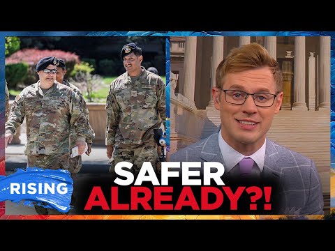 Trump Says DC ALREADY SAFER! Federal Troops ROUND UP Criminals: Robby Soave | RISING