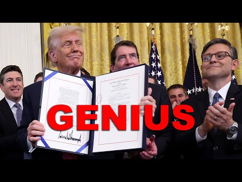 Trump Signs GENIUS Act At White House As He Promises It’s Just The Beginning
