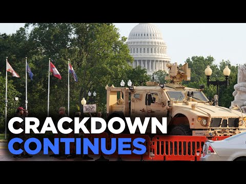 DC PUSHES BACK: Protesters March Towards White House, Trump Police Crackdown Continues | Trending