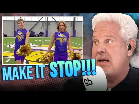Glenn Beck Can't Stop Laughing at NFL's "Male Cheerleaders" Epidemic 😂