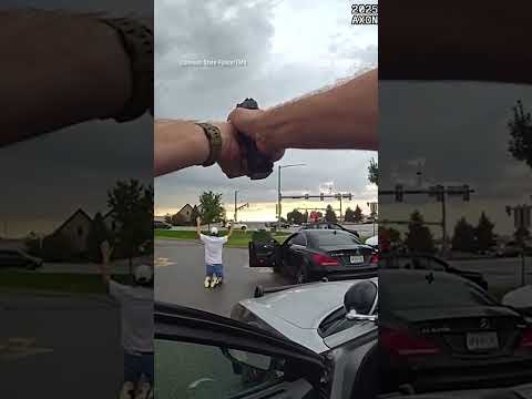 Driver BUSTED for speeding the wrong way on a highway #shorts