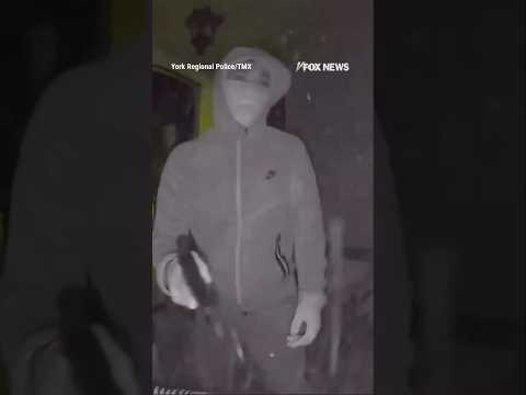 Terrifying footage shows home invasion as family screams for help inside #foxnews #news #shorts