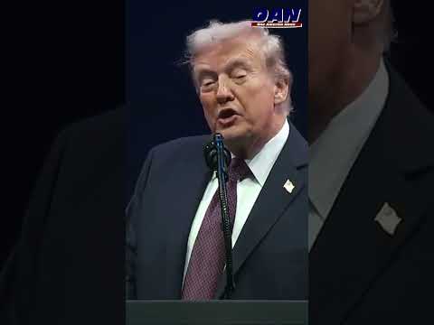 President Trump: "When faith gets weaker, our country seems to get weaker."
