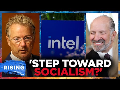 Rand Paul SOUNDS ALARM Over Trump Admin BUYING 10% Intel Stake | RISING