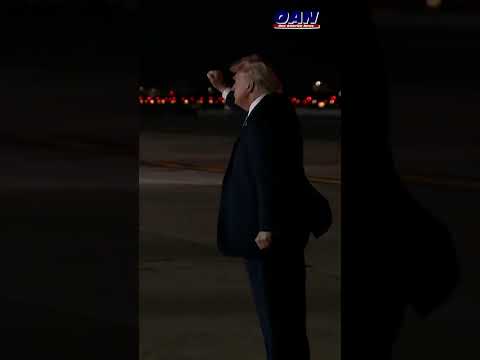 President Trump arrived in New York Monday ahead of his address at the 80th UN General Assembly.