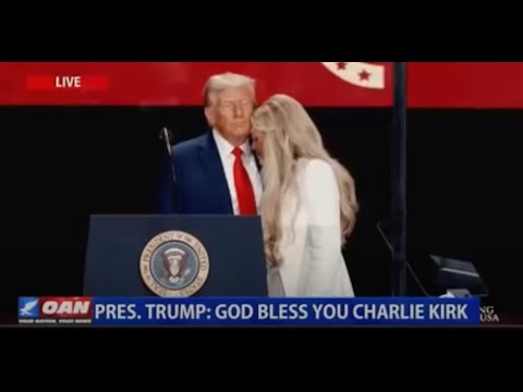 LIVE: President Trump Delivers Remarks at Charlie Kirk Memorial Service