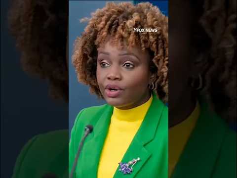 Karine Jean-Pierre told lawmakers talking points on Biden's health came from 'senior level': sources