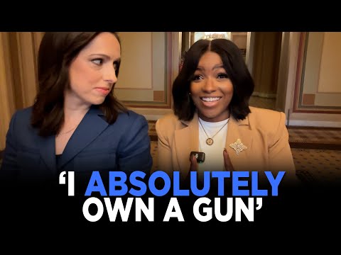 Rep. Crockett SOUNDS OFF On Kimmel, Kirk, Epstein, And Why She Owns A Gun | CAP TALK!