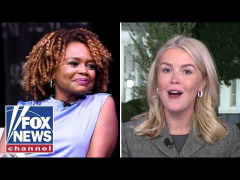 Karoline Leavitt has a message for Karine Jean-Pierre…