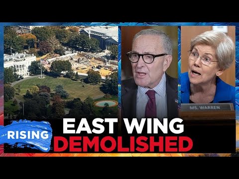 Dems OUTRAGED After Trump DEMOLISHES Entire EAST WING | RISING 1 Dems OUTRAGED After Trump DEMOLISHES Entire EAST WING | RISING