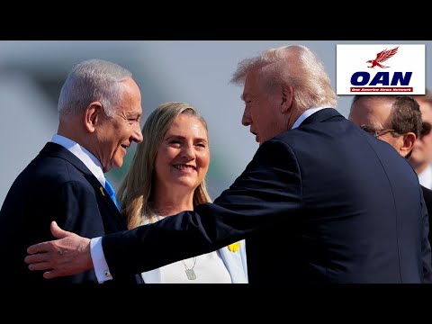 TRUMP LANDS IN ISRAEL, MEETS NETANYAHU TO ADVANCE CEASEFIRE DEAL