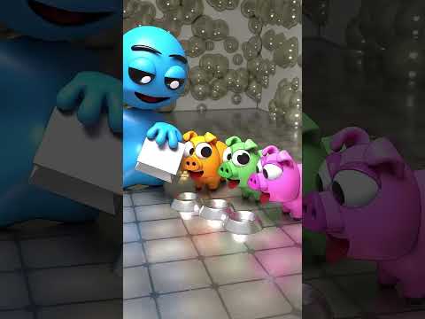 Geometry Dash Water on the hill (Hungry PIG) | Elysia