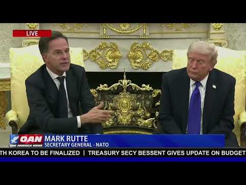 President Trump Takes Press Questions in Oval Office