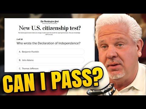 Glenn Beck ACES the 2025 US Citizenship Test… But Will YOU?