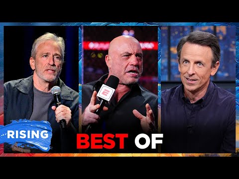 Jon Stewart STUNS With Defense Of ROGAN; Trump SKEWERS Seth Myers For Being 100% ANTI-TRUMP | RISING