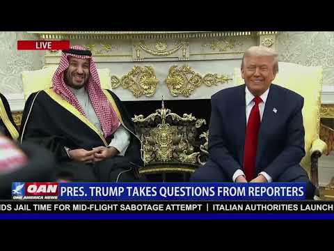Pres. Trump Holds Meeting With the Crown Prince & PM of the Kingdom of Saudi Arabia