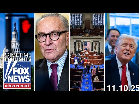 Fox News Highlights – November 10th, 2025