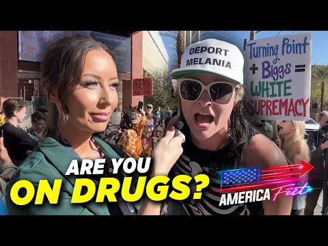 Woke Protester Screams S*x Acts About Jesus at AMFest
