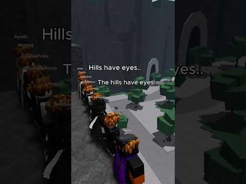the hills cant see ig 😭✌️ || The Strongest Battleground #thestrongestbattlegrounds #roblox #pvp