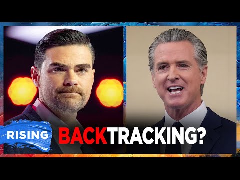 Ben Shapiro PRESSES Gavin Newsom Over ICE ‘Terrorism’ Post | RISING