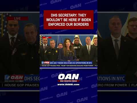 Sec. Kristi Noem: A NYC officer was shot by criminals who “never should have been here”
