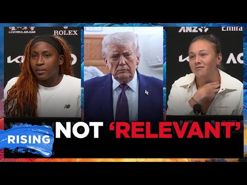 Tennis Star DISMISSES NYT Reporter's Question About State Of US | RISING