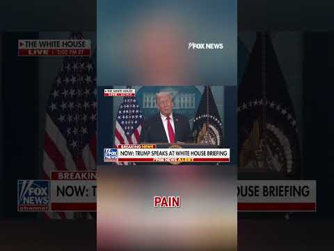 Trump jokes about a 'nasty' encounter with a binder clip