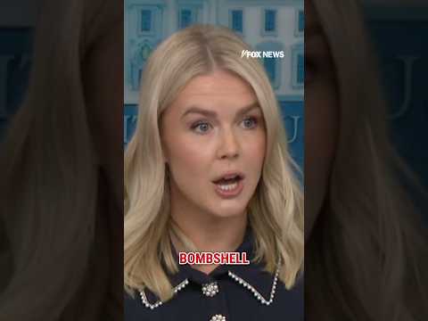 Leavitt goes after Adam Schiff: This is a 'bombshell' #shorts #foxnews #news #fox #usnews #politics