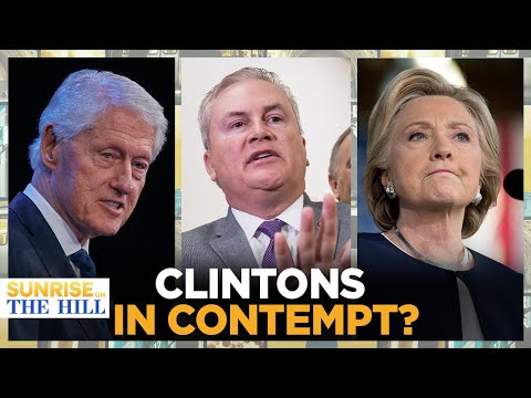 House panel votes to hold Clintons in contempt over lack of Epstein cooperation | Sunrise