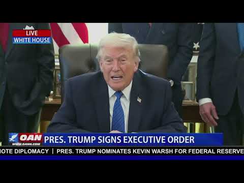 LIVE: President Trump Signs Executive Order