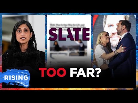 Slate Writer SLAMS Usha, JD Vance After Pregnancy ANNOUNCEMENT | RISING