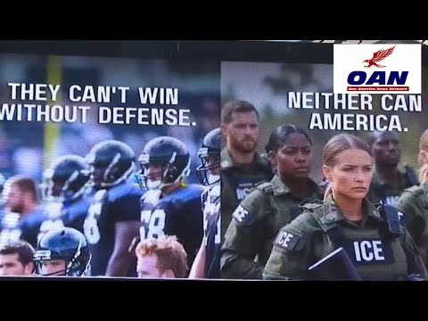 Pro-ICE billboard ignites Super Bowl showdown