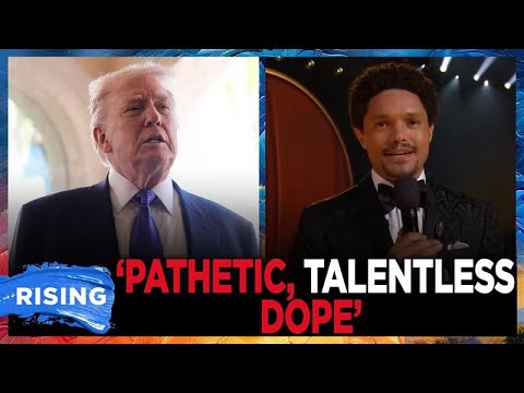 Trump THREATENS To SUE Trevor Noah Over Grammy’s Epstein Joke | RISING