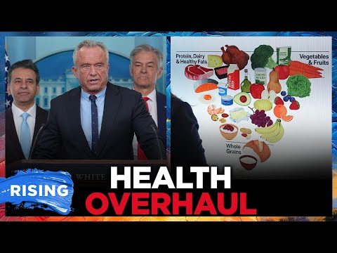 RFK Jr. FLIPS Food Pyramid To EMPHASIZE Red Meat, Whole Milk | RISING