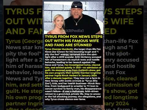 Tyrus From Fox News Steps Out With His Famous Wife And Fans Are Stunned #shorts