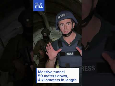 Massive Hamas Tunnel Underneath Gaza Reaches 50 Meters Deep, 4 Kilometers Long