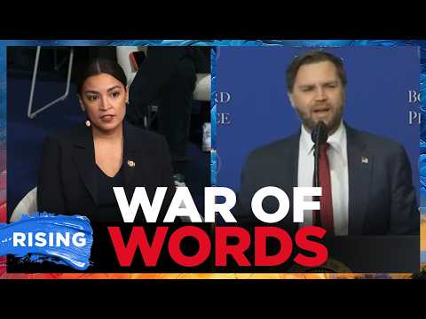 AOC, JD Vance TRADE SHOTS Over Her RESPONSE To Taiwan Question In Munich | RISING