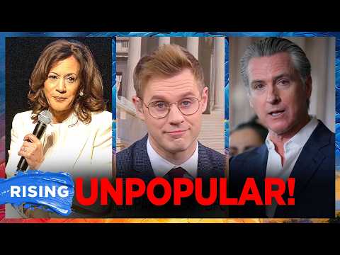 Shock Poll: Democratic Party UNPOPULAR; Voters Hate Kamala, Newsom, AI, Iran-Robby Soave | RISING