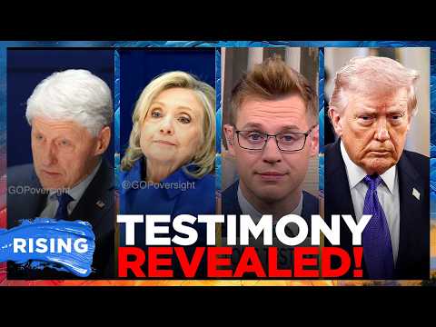 Bill and Hillary Clinton’s EPSTEIN Testimony REVEALED! Bill CLEARS Trump: Robby Soave | RISING