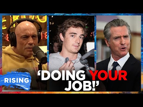 Joe Rogan blasts Gavin Newsom for mocking Nick Shirley | RISING